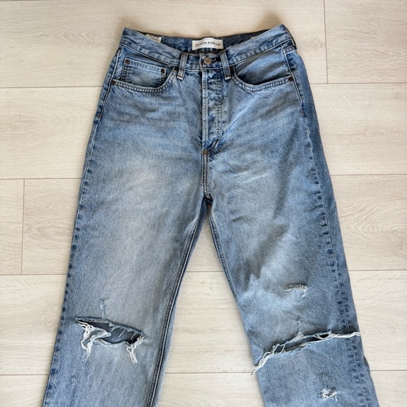 Aritzia Denim Forum Joni High Rise Loose High-waisted Size 27Jeans 29 Length - Picture 6 of 10